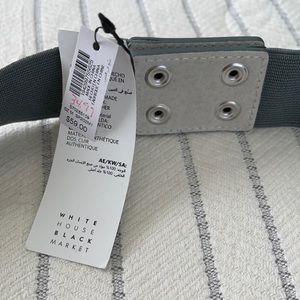 White House Black Market utility stretch belt  NWT